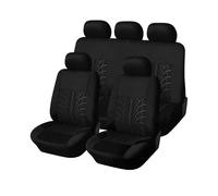 Car Seat Covers Full Set For Toyota Yaris 2000 2001 2002 2003 2004 2005-2023,Seat Protectors Front Rear Seat Cover Breathable Wear Resistant Non-Slip Interior Accessorie,E/Black