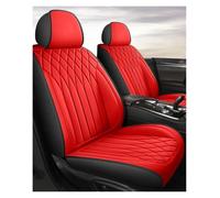 Car Seat Covers Full Set Front Two-seater/car Seat Cover | Suitable For Most Suv Sedans, Full Enclosure, Wear-resistant, Stylish, Breathable And Easy To C(Red)