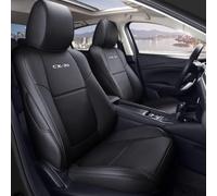 Car Seat Covers Full Set, Super Luxurious Heavy Duty Waterproof Leather Automotive Vehicle Cover for Mazda CX-30 CX30 2020-2023, Non-Slip Seat Car Accessories