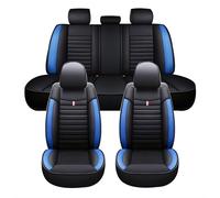 Car Seat Covers Full Set, Universal Synthetic Leather Front & Rear - Car Cushions for Vauxhall Agila Antara Astra Corsa-e Grandland X Insignia Meriva Mokka Vectra Viva Zafira Zafira Tourer (Blue)