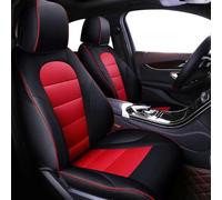 Car Seat Covers Set Car Believe Car Seat Cover For Toyota For Corolla For RAV4 For Prado 120 150 Chr For Prius For Camry 40 50 Accessories Covers Car Seat Covers(Black Red 4pcs)