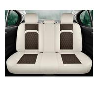 Car Seat Covers Set Car Seat Cover For BMW X3 E83 G30 X3 F25 X5 E53 X1 E84 F01 X5 F15 E65 F25 X6 E71 F31 E83 F45 Interior Car Accessories Car Seat Covers(Beige Coffee Rear)