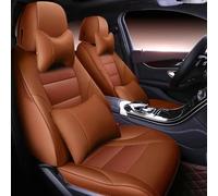 Car Seat Covers Set Car Seat Cover Leather For Accord For FIT For CITY For XR-V For Odyssey For Element For Pilot Car Accessories Car Seat Covers(Yellow,Luxury)