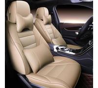 Car Seat Covers Set Car Seat Cover Leather For Accord For FIT For CITY For XR-V For Odyssey For Element For Pilot Car Accessories Car Seat Covers(Beige,Luxury)