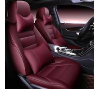 Car Seat Covers Set Car Seat Cover Leather For Accord For FIT For CITY For XR-V For Odyssey For Element For Pilot Car Accessories Car Seat Covers(Wind red,Luxury)