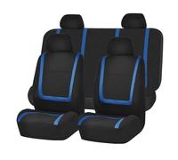 Car Seat Covers Set Car Seat Covers For Toyota For Avalon For Avensis For Allion For Auris For Hybrid For Crown RAV4 For Alphard For 4Runner For Hilux Car Seat Covers(5Seats-Blue)