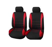 Car Seat Covers Set Car Truck 2+1 Car Seat Covers Universal Protective Vans Seat For Transit Car Seat Covers(Red 2pcs)