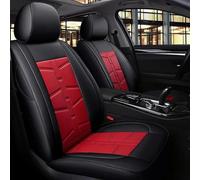 Car Seat Covers Set Custom Car Seat Cover Leather For Bmw X5 X1 X3 X4 X6 X6m 120i 125i 116i 118i 2 3 4 5 Series Car Accessories Car Styling Car Seat Covers(Black Red 4pcs)