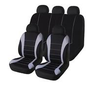 Car Seat Covers Set for Audi A3 A5 A4 B8 A3 8P A4 B6 A4 B7 A6 C6 A4 A3 8V Q5 A6 C7 A6 Q7 A6 C5 - Universal Car Seat Covers Full Set, Breathable Car Seat Protector, Anti-Slip Durable Accessories