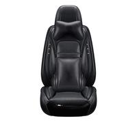 Car Seat Covers Set Full Set Car Leather Seat Cover For Dodge For Journey For Caliber For Avenger For Challenger For Charger For Nitro For Ram 1500(Black,Deluxe)