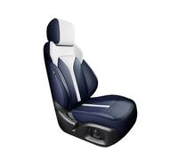 Car Seat Covers Set Full Set Leather Car Seat Covers For Dodge For Journey 2013-2018 Car Waterproof Custom Interior Accessories Car Seat Covers(Blue White,Standard)