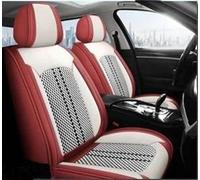 Car Seat Covers Set Ice Shreds Car Seat Cover For Buick All For Enclave For Cascada For Encore For Lacrosse For Excelle For Regal For TourX Car Accessories Car Seat Covers(White Red,Standard)