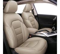 Car Seat Covers Set Leather Custom Car Seat Cover For Skoda For Octavia A5 A7 For Fabia 1 2 For Karoq For Kodiaq For Rapid For Spaceback For Kamiq Car Accessories Car Seat Covers(Beige,Standard)