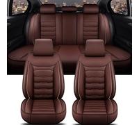 Car Seat Covers Set Universal Car Seat Cover For MG All Car Models For ZS EV GT EHS RX5 For MG4 For MULAN For MG5 Auto Accessories Interior Car Seat Covers(Coffee A)
