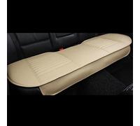 Car Seat Covers Set Universal Leather Car Seat Covers Interior Automobiles Seats Cover Mats Car Seat-Cover Cushion Protector Chair Pads Accessories Car Seat Covers(Rear Beige)