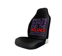 Car Seat Covers Take A Stand Against Domestic Violence Awareness Car Seat Protector Decorative Front Cars Seats Cover Accessories Auto Seats Cover For Trucks Auto Suv 52X138CM