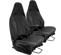 Car Seat Covers to fit the Driver & Passenger Seats in Cars Vans Pickup Trucks | Easy to Fit Single Piece Driver Waterproof Seat Cover for Vans & Cars