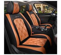 Car Seat Covers Universal Fit for VW Touran 2004-2018/Eos/Jetta/Cross PU Leather Front Rear Complete Set For 5 Seats Protective Covers