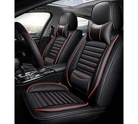 Car Seat Covers Universal Full Set for Jaguar F-PACE F-TYPE I-PACE E-PACE C-X16 X-TYPE S-TYPE XK XE XF XJ C-X75 C-TYPE E-TYPE. Car Accessories, Brown Luxury