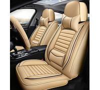 Car Seat Covers Universal Full Set for Jaguar F-PACE F-TYPE I-PACE E-PACE C-X16 X-TYPE S-TYPE XK XE XF XJ C-X75 C-TYPE E-TYPE. Car Accessories, Brown Luxury