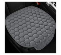 Car Seat Covers Winter Short Plush Car Single Piece Seat Cushion Thickened Warm Front Single Seat Square Cushion Rear Row Long Cushion Car Seat Protector(Gray square pad)