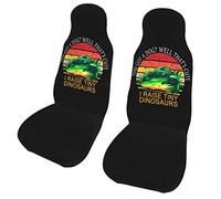 Car Seat Covers You Got A Dog？ Well That'S Cute I Raise Tiny Dinosaurs Front Cars Seats Cover Durable Auto Seats Cover Universal Car Seat Protector For Suv Cars Auto 52X138CM