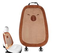 Car Seat Cushion | Capybara Plush Car Seat Protector | Fuzzy Soft Protector For Truck Van Road Trip Relaxation Time Study Commute Long Distance Driving