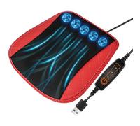Car Seat Cushion Cool And Breathable In Summer 3D Ice Silk Cooling Cushion With Fan Fast Cooling Car Seat Universal Blowing USB