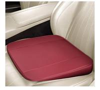Car Seat Cushion for Alfa Romeo 147 2000-2011, Breathable Mesh Cover Sciatica Back Pain Relief Booster Memory Foam Seat Anti Slip Protector,Red-4cm