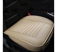 Car Seat Cushion for Cadillac CT5 / XT5 2024-, Bamboo Charcoal Filled, Ventilated, with Front Storage Bag,D Beige