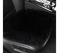 Car Seat Cushion for Ford Puma Gen-E (2024-), Winter Plush Seat Pad, Thickenes Fluffy Warm Soft Front Protector Mat, Car Accessories,Black