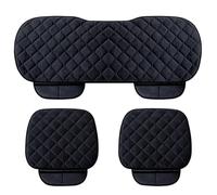 Car Seat Cushion for Ford Puma St-Line X 2020-2024 2025, Auto Cushion Pad Mat Protector Non Slip Comfort Seat Protector Soft Breathable Interior Accessories,A/Black