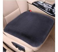 Car Seat Cushion for Ford Ranger 2015-2023, Warm Soft Fluffy Fur Car Seat Cover Pad for Winter Plush Cushions Accessories,dark gray*1 pcs