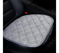 Car Seat Cushion for Ford Ranger III Double Cab 2019-2022, Soft Plush Seat Pads Non-slip Seat Cover Protector Interior Accessories,A-Grey
