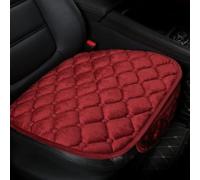 Car Seat Cushion for Ford Ranger III Regular Cab 2019-2022, Soft Plush Seat Pads Non-slip Seat Cover Protector Interior Accessories,A-Red