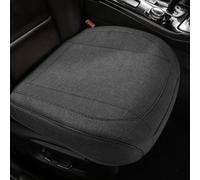 Car Seat Cushion For Ford Ranger Wildtrak 2016-2024, Front Driver Seats Cushions, Bound Edging Protection, Non-Slip Chair Pads Interior Accessories,All linen-Grey