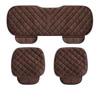 Car Seat Cushion for Jeep Wrangler JK 4door/ 2011 2012 2013 2014 2015 2016 2017, Auto Cushion Pad Mat Protector Non Slip Comfort Seat Protector Soft Breathable Interior Accessories,C/Brown