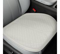Car Seat Cushion For Kona SX2 EV Elektro 2025 2025, Driving Front Seats Cover Chair Mat Protector Non-Slip Soft Breathable Interior Accessories,C/White