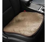 Car Seat Cushion for Land Rover Defender Discovery Sport Discovery Range Rove, Fluffy Front Seat Pad, Plush Winter Warm Comfortable Protector Mat, Car Accessories,Gold-2PCS