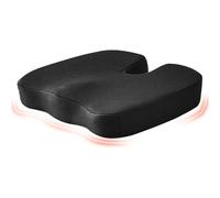 Car Seat Cushion for Nissan Qashqai J10 J11 J12/Qashqai+2 J10, Universal Comfort Memory Foam Seat Pad, Adult Booster Seat Driver, Sciatica Cushions Pad, Accessories,Black