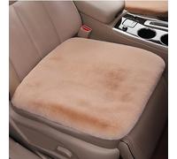 Car Seat Cushion for Porsche Macan EV 2024-2025, Plush Winter Front Cushions, Thickened Warm Fluffy Soft Protector Pad, Car Accessories,Brown