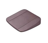 Car Seat Cushion for Toyota Yaris Hybrid 2020-2024, Driver Leather Pad Front Anti-Slip Protector PU Auto Soft Driver Seat Pad Non Slip Memory Foam,Brown-8 cm