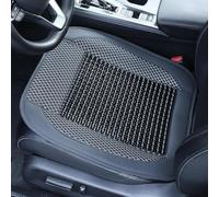 Car Seat Cushion for Volvo V90 2016-Present, Wood Beaded Seat Cover Summer Cooling Breathable Front Seat Cushion Massage Support Cushion for SUV Auto Office Home Seat Chair,Black