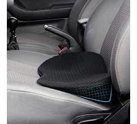 Car Seat Cushion for VW Golf 8 MK8 2019-2022 2023 2024 2021 2020, Memory Foam Car Seat Cover, Wedge Cushion for Car Seat to Improve Posture (Black)