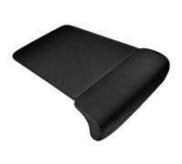Car Seat Cushion Leg Rest Extender Pad Support Pillow Booster with Breathable Perforated Leather Memory Foam Non Slip Base Strap Fixing Suitable for, Grey, Stylish Grey