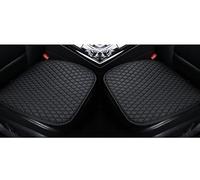Car Seat Cushion Pad for Dodge Viper SRT-10 SRT10 2003-2011, Leather Waterproof Non-Slip Auto Front And Rear Seat Covers Protection Accessories,A-2Pcs/Black