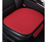 Car Seat Cushion Pad for Porsche Macan 4 / Macan Turbo/Panamera Turbo E-Hybrid/Cayenne GTS 2024-, Car Travel Driving Seat Protection Pad Cover Enhancing Driving Comfort,G Red