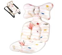 Car Seat Cushion - Stroller Seat Pad | Stroller Liner Head and Body