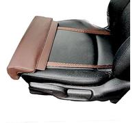 Car Seat Cushion Support Car Seat Extender Cushion Chair Leg Extenders Leather Knee Pads Car Driver Seat Leg Support Cushion for Office Home Long-Distance Driving