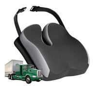 Car Seat Cushions for Driving - Adult Car Booster Seat for Driver to Raise Height 3 in - Portable Memory Foam Sciatica Seat Cushion Seat Pads for Auto Office Chair Wheelchair Pain Relief, Black